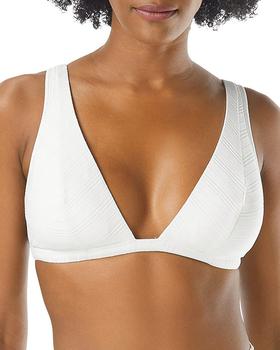 Vince Camuto | Ribbed Triangle Bikini Top商品图片,独家减免邮费