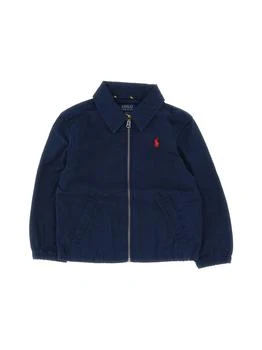 推荐Ralph Lauren Kids Logo-Embroidered Long Sleeved Jacket商品