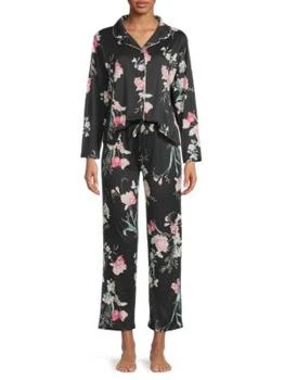 推荐Lindsey 2-Piece Floral Pajama Set商品