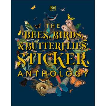 商品The Bees, Birds & Butterflies Sticker Anthology by DK图片