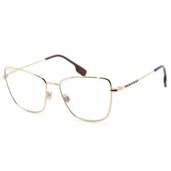 Burberry | Burberry Women's Eyeglasses - Cat Eye Frame Clear Demo Lens, 55 mm | 0BE1367 1339 4.2折×额外9折x额外9.5折, 独家减免邮费, 额外九折, 额外九五折