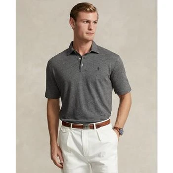 Ralph Lauren | Men's Classic-Fit Cotton-Linen Mesh Polo Shirt,商家Macy's,价格¥587