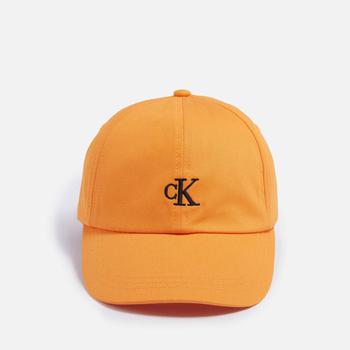 推荐Calvin Klein Kids' Monogram Baseball Cap - Orange Summit商品