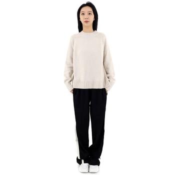 Max Mara Optical White Modena Wool And Cashmere Sweater, Size Small product img