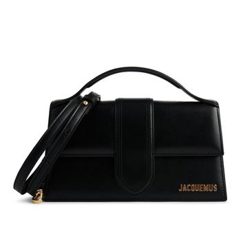 Jacquemus Le grand Bambino Leather Black Crossbody Strap Handbag product img