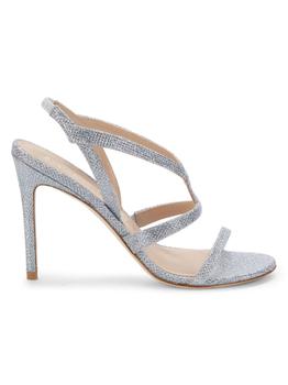 stuart weitzman凉鞋代购, Stuart Weitzman | Metallic Strappy Sandals商品图片 4.2折