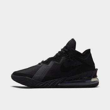 apl篮球鞋多少钱, NIKE | 男款 耐克 LeBron 18 Low 低帮篮球鞋 勒布朗18代 纯黑色商品图片 