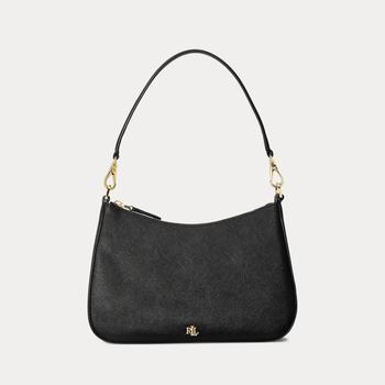推荐Lauren Ralph Lauren Women's Danni 26 Shoulder Bag - Medium - Black商品