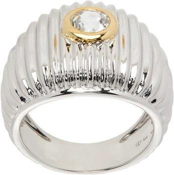 Yvonne Léon | White Gold Maxi Berlingot Ring,商家SSENSE,价格¥12931