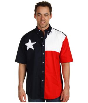 推荐S/S Pieced Texas Flag Shirt商品