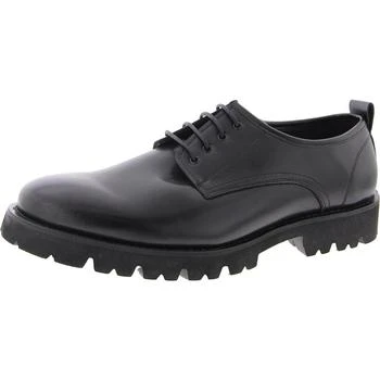 Steve Madden | Steve Madden Mens Chadwick Faux Leather Lace-Up Derby Shoes,商家BHFO,价格¥582