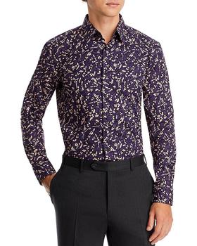 Hugo Boss | Ermo Slim Fit Long Sleeve Shirt商品图片,7折, 独家减免邮费