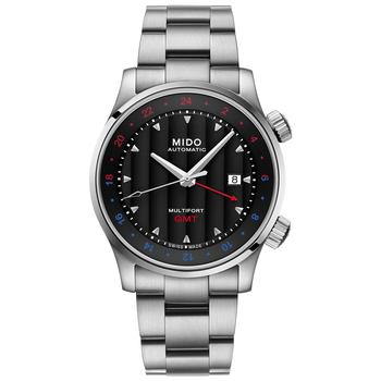 MIDO | Men's Swiss Automatic Multifort Stainless Steel Bracelet Watch 42mm商品图片,