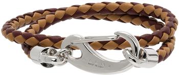 Marni | Brown Double Wrap Braided Bracelet商品图片,3折