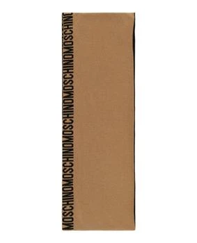 Moschino | Reversible Logo Wool Scarf 4折×额外9折, 独家减免邮费, 额外九折