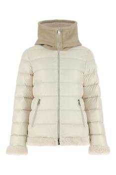 moncler羽绒服女, Moncler | Sand nylon Guichard down jacket Nd Moncler Donna商品图片 