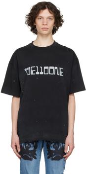 We11done | Black Future T-Shirt商品图片,3.1折