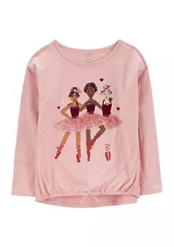 Carter's | Girls 7-16 Ballerina Jersey T-Shirt商品图片,4.5折