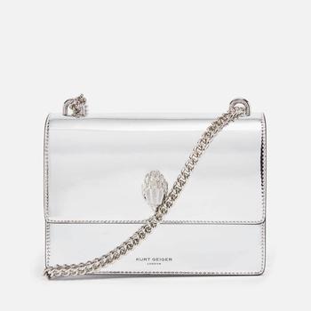 推荐Kurt Geiger London Shoreditch Metallic Leather Shoulder Bag商品