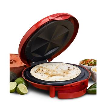 商品Elite Gourmet | Elite Cuisine 11-inch Nonstick Mexican Taco Tuesday Quesadilla Maker, Easy-Slice 6-Wedges, Grilled Cheese,商家Macy's,价格¥413图片