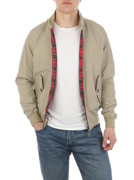 baracuta是什么牌子, Baracuta | Baracuta Men's Beige Cotton Outerwear Jacket商品图片 