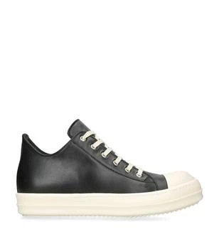 Rick Owens | Leather Classic Low-Top Sneakers 