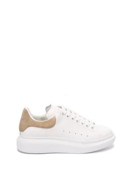 推荐Alexander McQueen `Oversized` Leather Sneakers商品