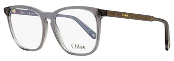 推荐Chloe Women's Square Eyeglasses CE2740 035 Transparent Gray 53mm商品