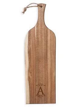 Picnic Time | Monogram Artisan Acacia Wood Serving Plank,商家Saks Fifth Avenue,价格¥346