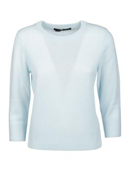 360 Cashmere评价, 360 Cashmere | 360Cashmere Women's Light Blue Other Materials Sweater商品图片 