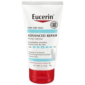 Eucerin | Advanced Repair Hand Cream Fragrance Free,商家Walgreens,价格¥47