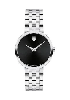 Movado | Core Museum Classic Multilink Sterling Silver Watch,商家Belk,价格¥7325