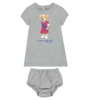 推荐Baby Polo Bear棉质连衣裙和灯笼裤商品