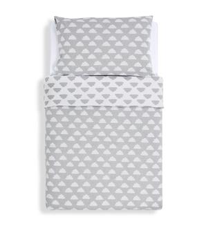 商品Snüz | Cloud Print Duvet Cover & Pillowcase Set,商家Harrods,价格¥294图片