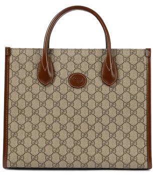推荐Small GG Supreme Canvas tote bag商品