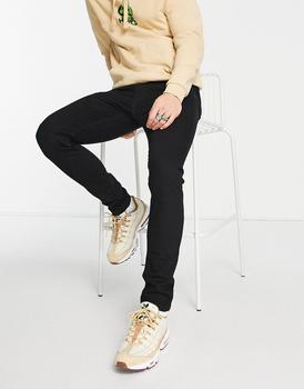 Levi's | Levi's 519 super skinny jeans in black商品图片,