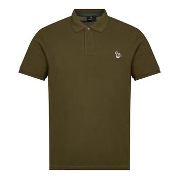 Paul Smith | Paul Smith Zebra Polo Shirt - Olive商品图片,