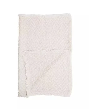 Crane Baby | Oatmeal Boho Knit Blanket,商家Macy's,价格¥221