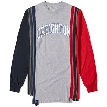 Needles真假, Needles | Needles Long Sleeve 7 Cuts College Tee商品图片 6折