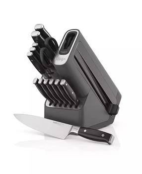 Ninja | Foodi NeverDull Stainless Steel Premium Knife System 14 Piece Set,商家Macy's,价格¥1496