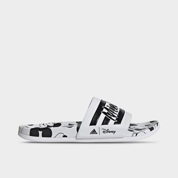 阿迪达斯拖鞋经典款, Adidas | Men's adidas Adilette Comfort Mickey Mouse Slide Sandals商品图片 
