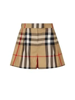 Burberry | Burberry Kids Vintage Checked Elasticated Waistband Shorts 5.7折起