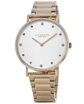 推荐Coach Perry 36mm Rose Gold Plated & Steel Women's Watch 14503938商品