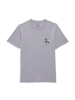 Calvin Klein | Boy’s Core Logo Pocket T-Shirt商品图片,5.3折