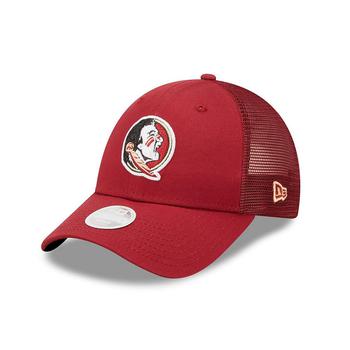 商品New Era | Women's Garnet Florida State Seminoles 9FORTY Logo Spark Trucker Snapback Hat,商家Macy's,价格¥231图片