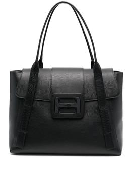 推荐HOGAN - H-bag Leather Shopping Bag商品
