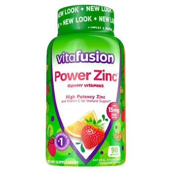 Vitafusion | Power Zinc Gummy Vitamins 第2件5折, 满$30享8.5折, 满折, 满免