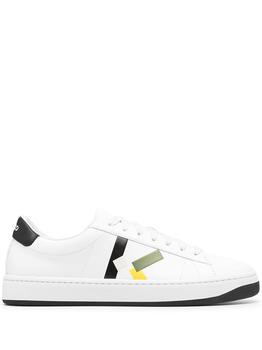 kenzo鞋正品, Kenzo | Kenzo Men's White Leather Sneakers商品图片 
