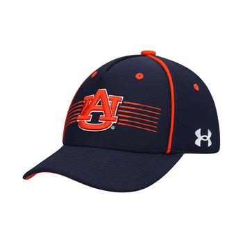 Under Armour | Youth Boys Navy Auburn Tigers Blitzing Accent Performance Adjustable Hat商品图片,