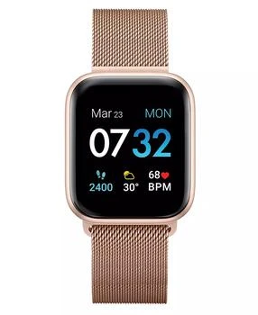 iTouch | Air 3 Unisex Heart Rate Rose Gold Mesh Strap Smart Watch,商家Macy's,价格¥845